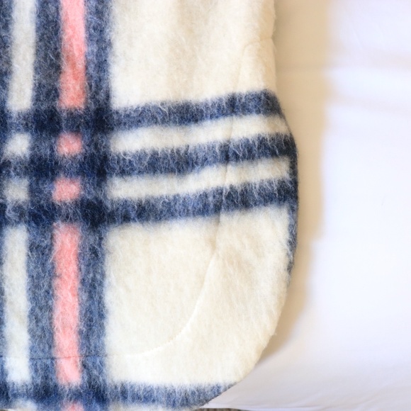 oversized long line check shacket - Picture 10 of 12